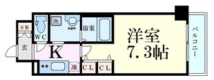 ファーストフィオーレ江坂グレイスの物件間取画像